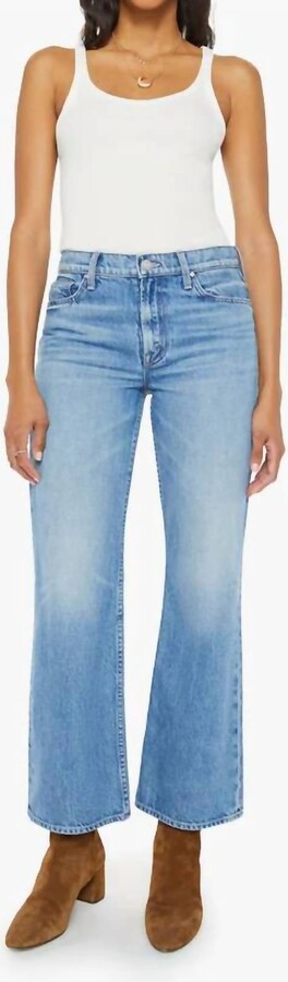Mother Bookie Flood Jeans In Deans List