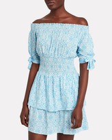 Thumbnail for your product : Melissa Odabash Camilla Printed Off-the-Shoulder Dress