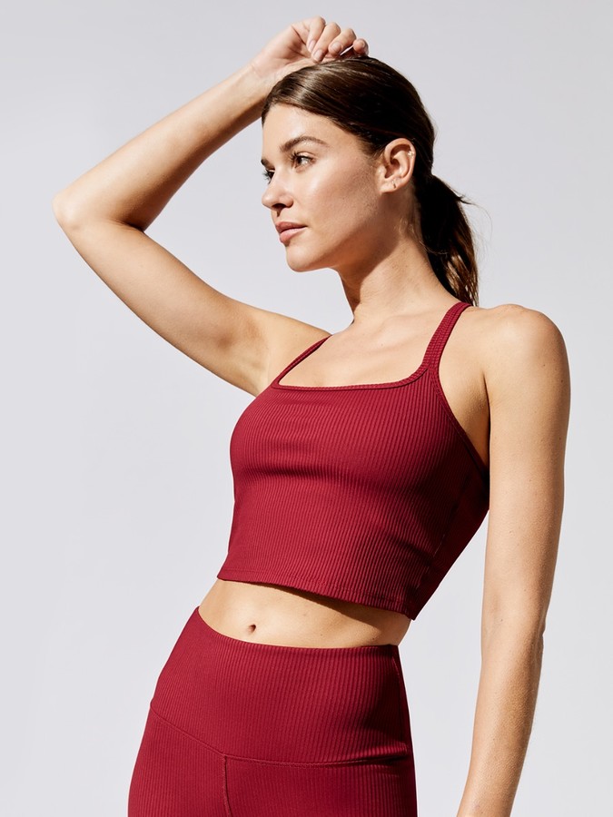 cropped cami bralette