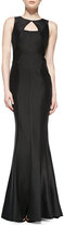 Thumbnail for your product : Black Halo Eve Zayden Woven & Pleated Crepe Cutout Dress