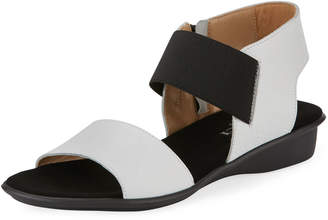 Sesto Meucci Elki Comfort Flat Sandal, White