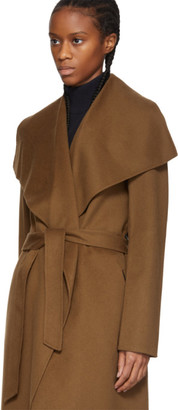 Mackage SSENSE Exclusive Brown Wool Mai Coat