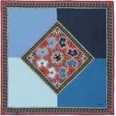 Thumbnail for your product : Gucci Paisley print silk pocket square
