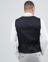 Thumbnail for your product : Next Skinny Fit Suit Waistcoat In Grey Stripe