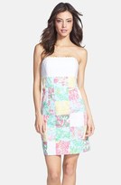Thumbnail for your product : Lilly Pulitzer 'Franco' Strapless Cotton Sheath Dress