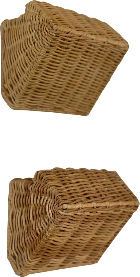 Dunlin Rue Rattan Wall Sconce Small By,