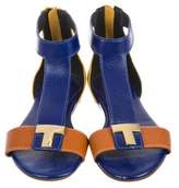 Thumbnail for your product : Tory Burch Leather Ankle Strap Sandals