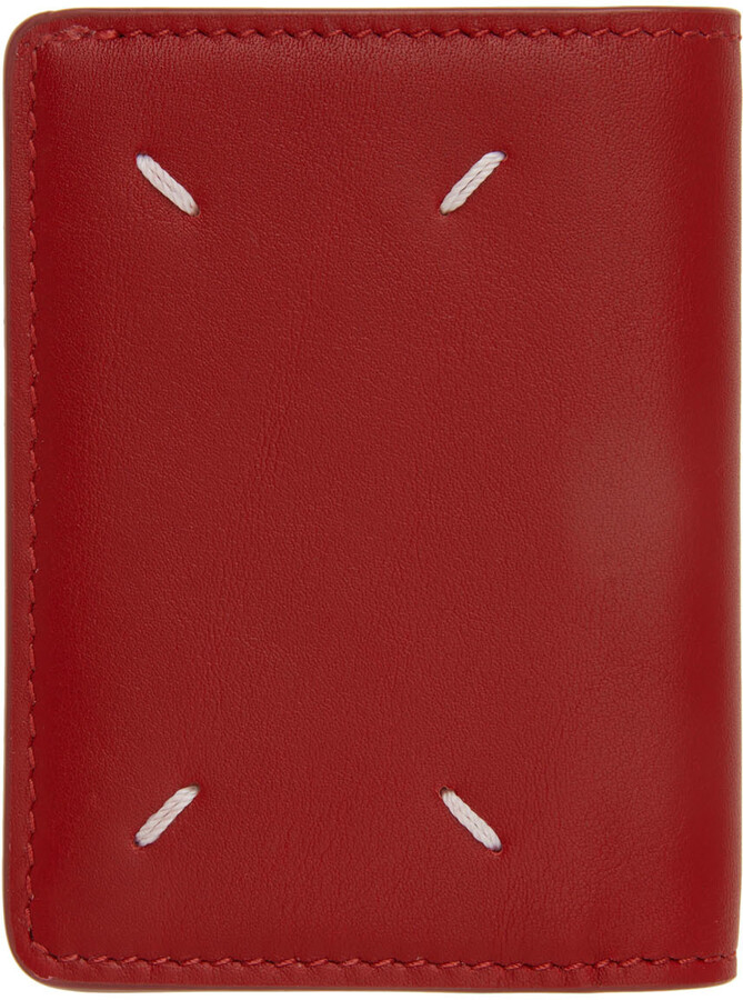 Mens Red Leather Wallet | Shop The Largest Collection | ShopStyle