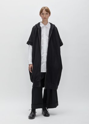 Y's Fleecy Lining Hooded Jacket Black Size: JP 2