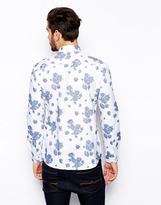 Thumbnail for your product : Selected Shirt With Rose Print