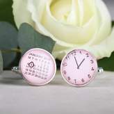 Thumbnail for your product : Nest Personalised Moment In Time Cufflinks