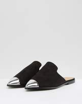 Thumbnail for your product : ASOS Mona Wide Fit Toe Cap Mules