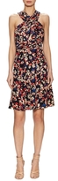 Thumbnail for your product : Tracy Reese Silk Criss Cross Printed Flare Dress