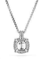 Thumbnail for your product : David Yurman Chatelaineé Pave Bezel Pendant Necklace with Black Orchid and Diamonds
