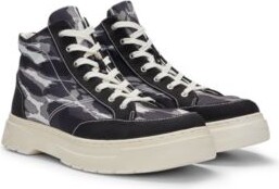 スニーカー BOSS x ACBC Trainers With Speckled Effect 25502509_55784464_1000.jpg