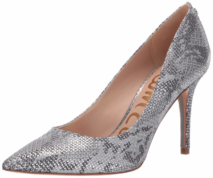 sam edelman silver pumps