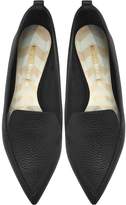 Thumbnail for your product : Nicholas Kirkwood Beya Black Tumbled Leather Loafer