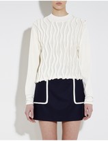 Thumbnail for your product : 3.1 Phillip Lim 3-d Wavy Stitch Sweater