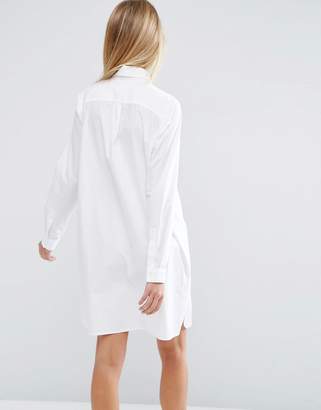 ASOS DESIGN cotton mini shirt dress