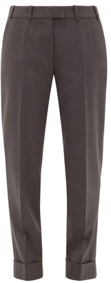 Cefinn Clement Wool-blend Fresco Trousers - Grey