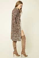 Thumbnail for your product : Forever 21 FOREVER 21+ Longline Marled Cardigan