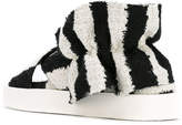Thumbnail for your product : MSGM striped sandals