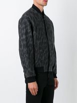 Thumbnail for your product : Just Cavalli animalier print bomber jacket - men - Cotton/Polyester/Viscose/Wool - 48
