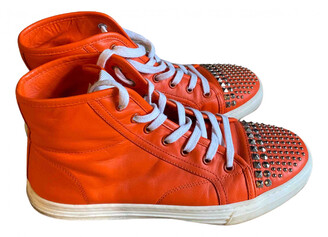 orange gucci shoes