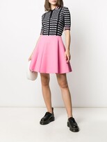 Thumbnail for your product : MSGM Panelled Skater Skirt