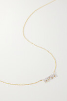 Thumbnail for your product : STONE AND STRAND Mom 10-karat Gold Diamond Necklace - one size