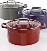 Thumbnail for your product : Martha Stewart Collection Collector's Enameled Cast Iron 6 Qt. Round Cranberry Casserole