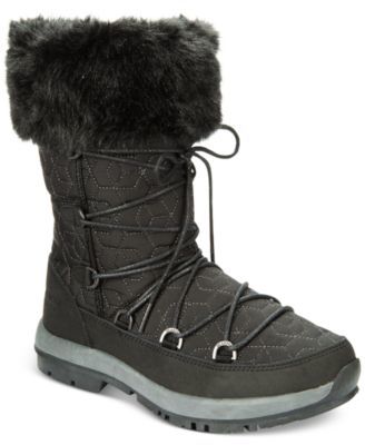 BearPaw Women's Leslie Lace-Up Cold-Weather Boots
