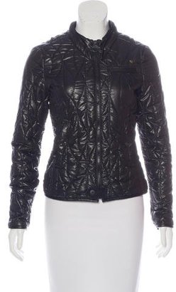 G Star Quilted Zip-Front Jacket