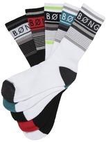 Thumbnail for your product : Billabong Kids Stripe Sports Sock 5 Pack