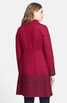 Thumbnail for your product : Plenty by Tracy Reese Embroidered Funnel Coat