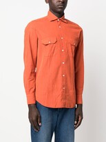 Thumbnail for your product : Finamore 1925 Napoli Buttoned Chest-Pocket Shirt