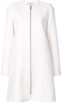 Thumbnail for your product : Courreges collarless zipped coat