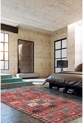 Andelz Red Rug 4'8" x 9'1"