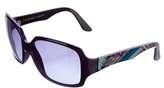 Thumbnail for your product : Emilio Pucci Square Printed Sunglasses