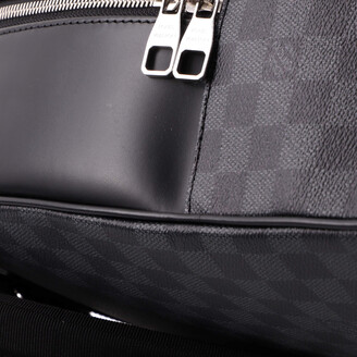 *Limited Edition* Louis Vuitton Christopher Backpack Bag in Black and White  Damier Canvas with Silver Hardware