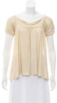 Thumbnail for your product : Diane von Furstenberg Metallic Etienne Top w/ Tags Gold Metallic Etienne Top w/ Tags
