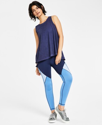 Id Ideology Women's Colorblocked 7/8-Leggings, Created for Macy's -  ShopStyle Activewear Pants