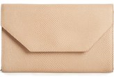 Thumbnail for your product : Halogen Angled Leather Day Clutch
