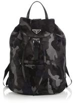 Thumbnail for your product : Prada Tessuto Camouflage Backpack
