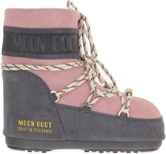 Moon Boot X Guest In Residence Icon Lace-Up Low Snow Boots