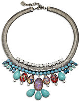 Thumbnail for your product : Dannijo Tullia Multicolor Mini Bib Necklace