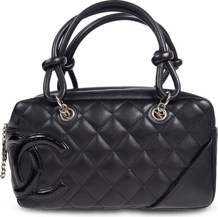 Chanel Pre Owned 2006 Cambon Line bowling bag - ShopStyle