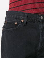 Thumbnail for your product : RE/DONE High Rise Straight-Leg Jeans