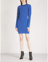 Givenchy Star-patterned stretch-knit dress