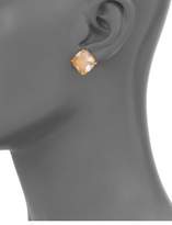 Thumbnail for your product : Kate Spade Enamel Small Square Stud Earrings
